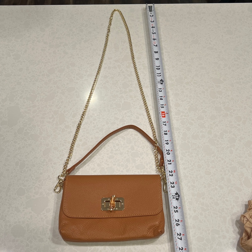 NEW Italian Leather purse crossbody